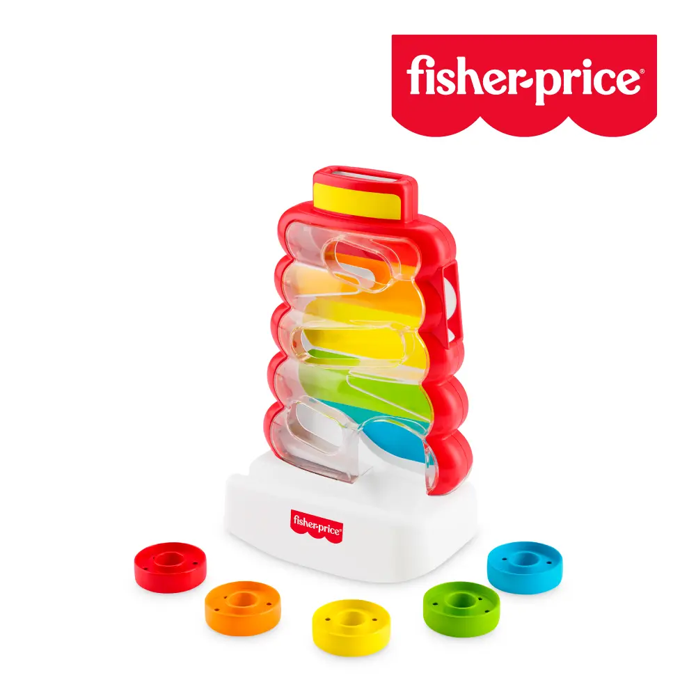 【Fisher price 費雪】環保滾動彩環迷宮塔