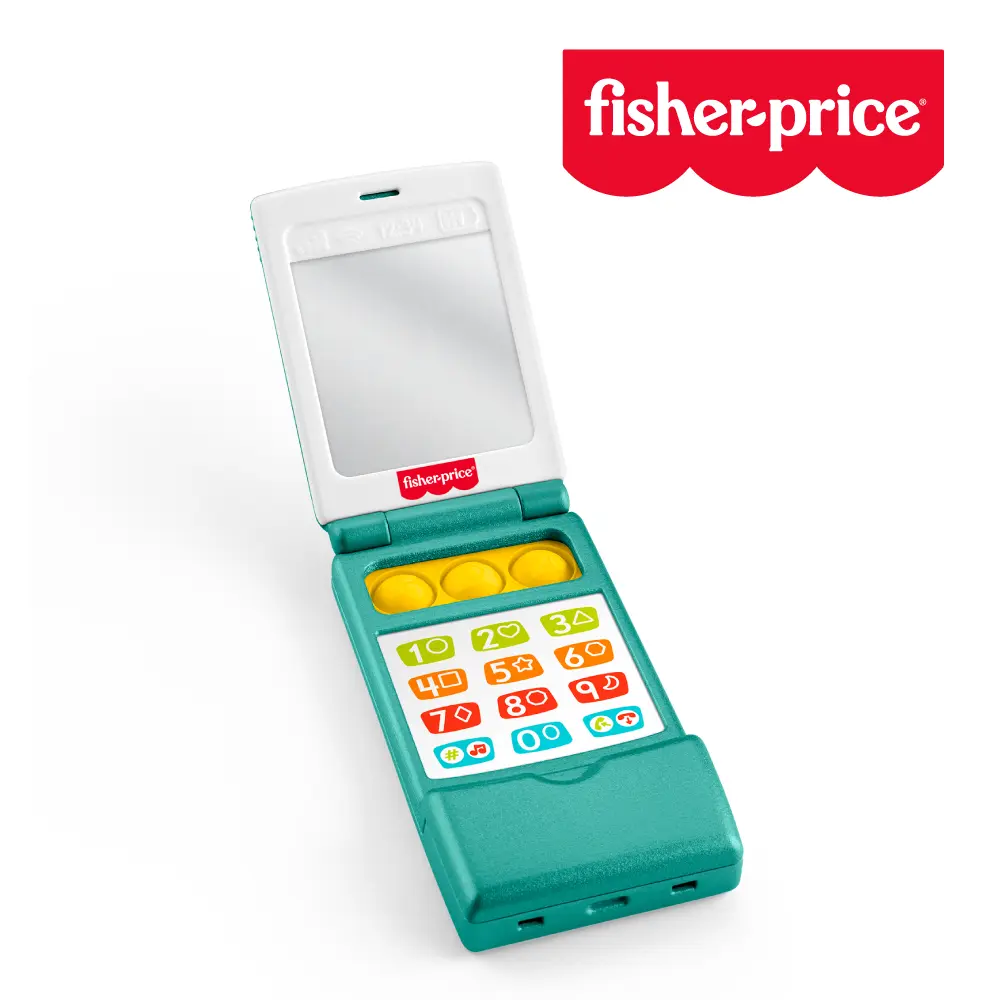 【Fisher price 費雪】趣味遊戲摺疊手機