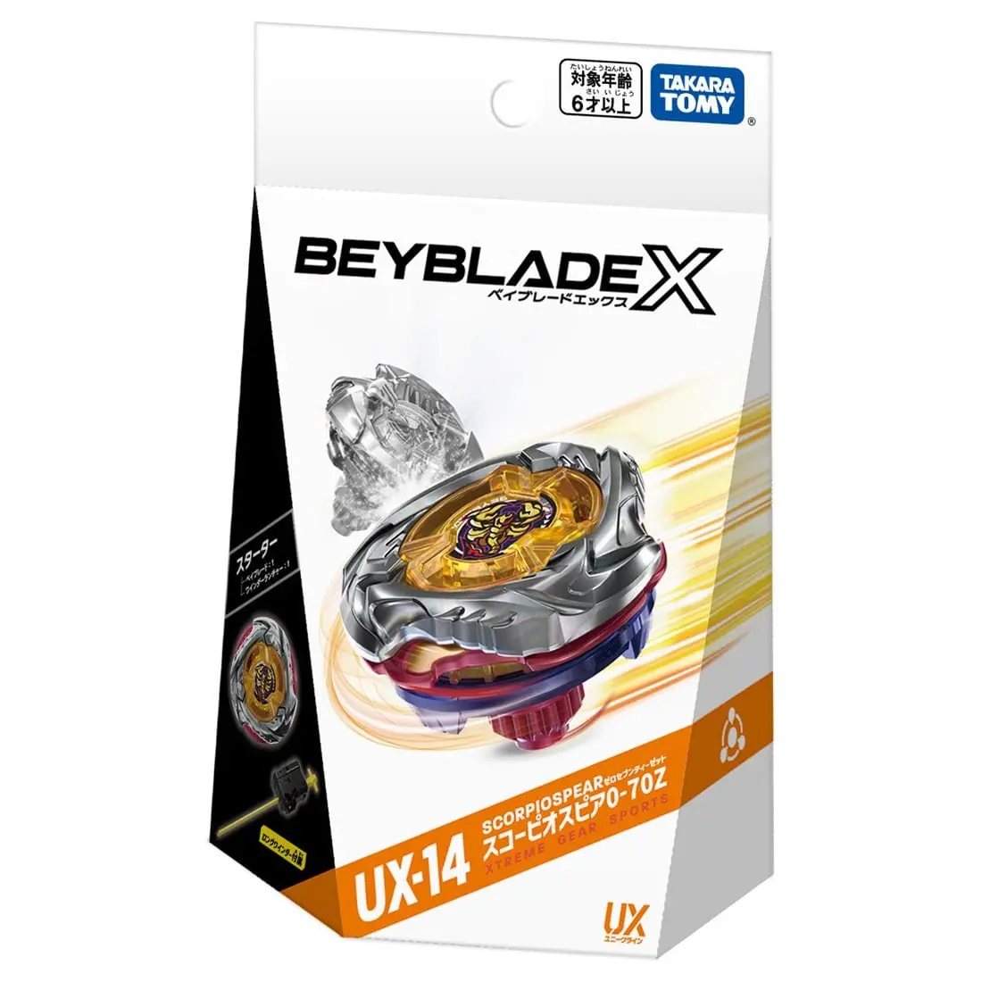 BEYBLADE X戰鬥陀螺/ UX-14/ 天蠍長矛0-70Z