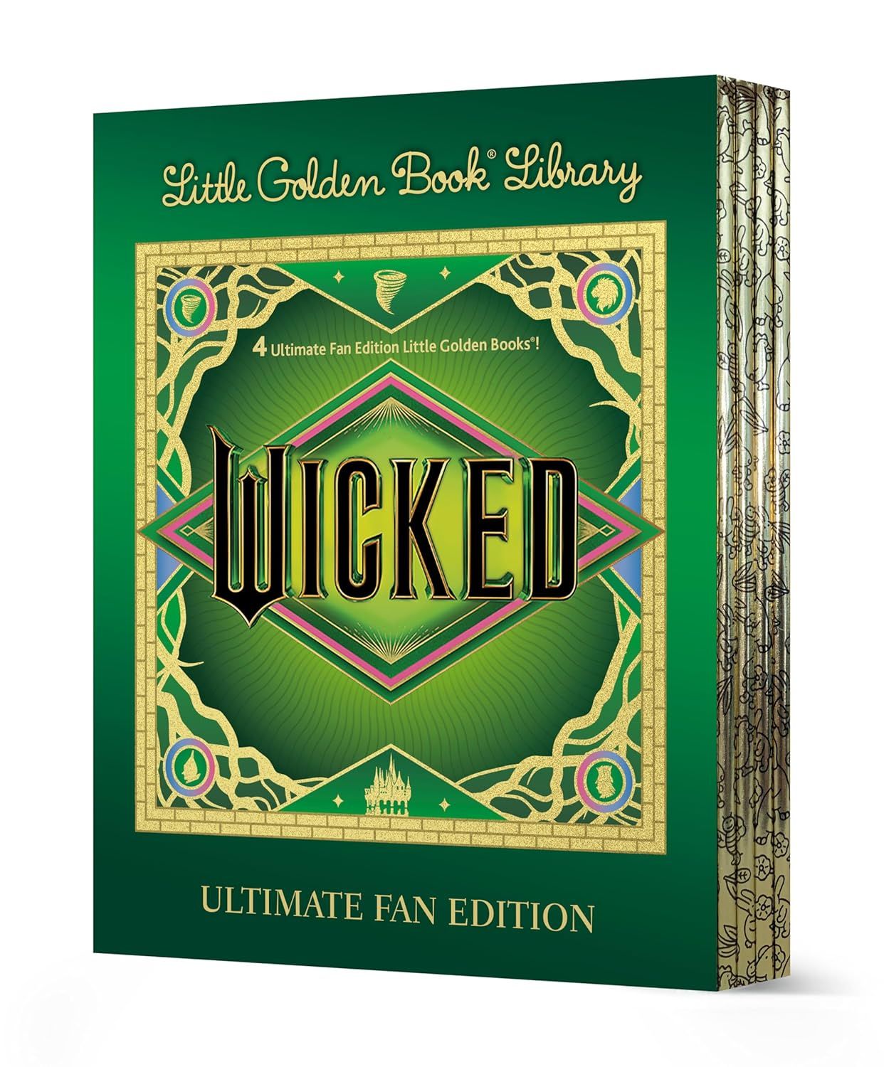 Wicked Little Golden Book Boxed Set: Ultimate Fan Edition (Universal Pictures Wicked)