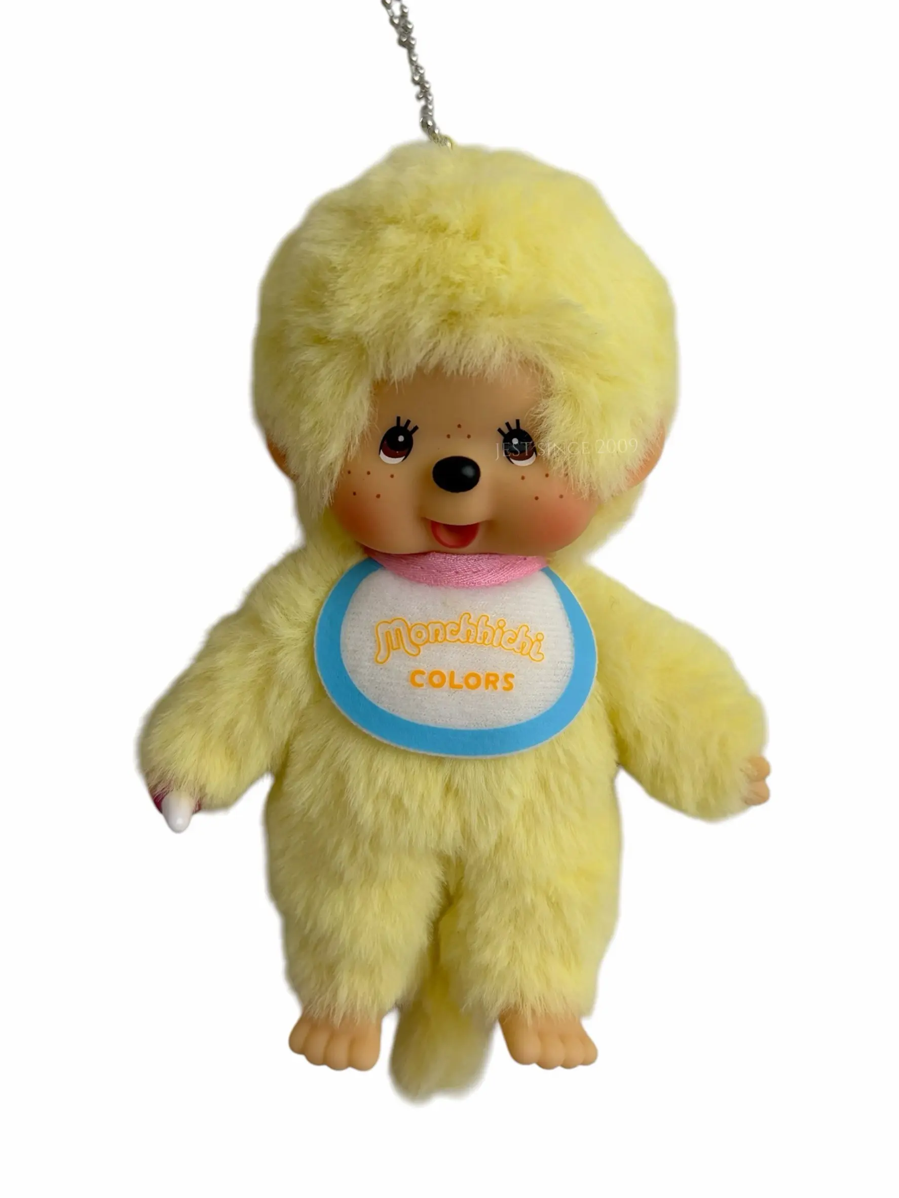 【現貨】日本 Monchhichi 蒙奇奇 彩虹系列人氣吊飾 (226962/淺黃/彩虹/夢奇奇/吊飾/鑰匙圈/平行輸入)