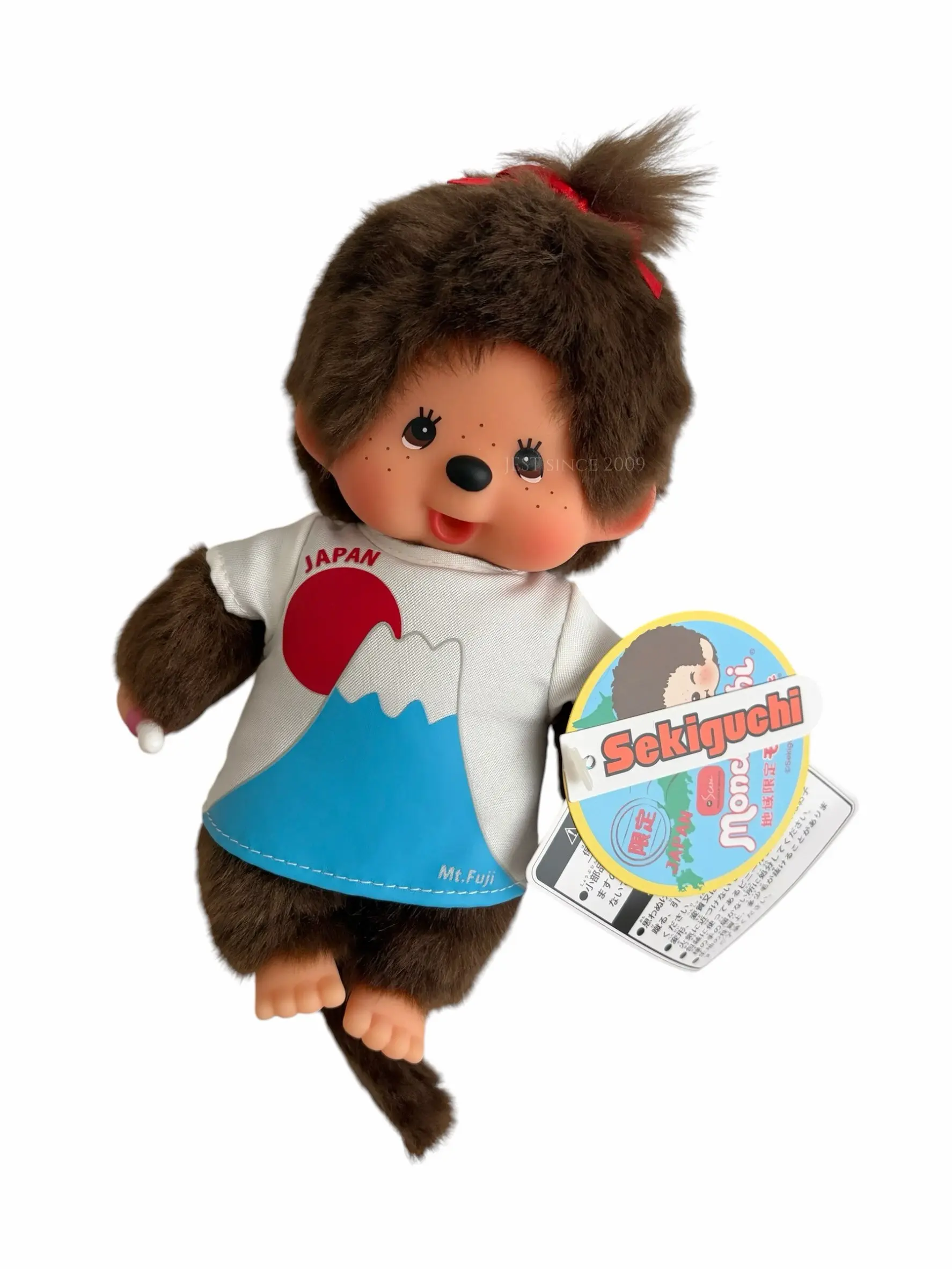 【現貨】日本 富士山限定Monchhichi 蒙奇奇超人氣娃娃(791392/棕/富士山/夢奇奇/擺飾/娃娃/尺寸S/平行輸入)
