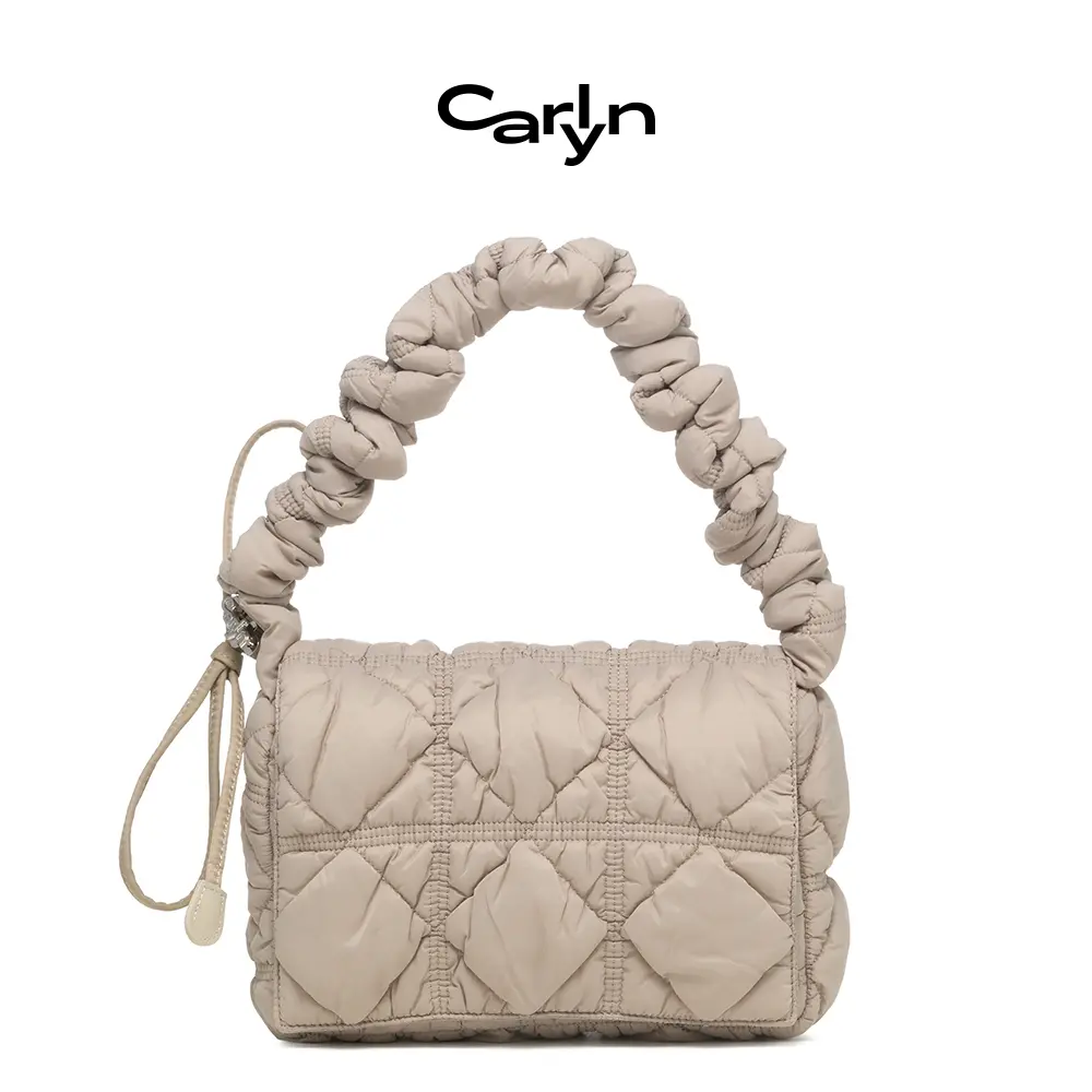 【CARLYN】LUKE金屬感手提包 H74103010｜7色任選/ TAUPE