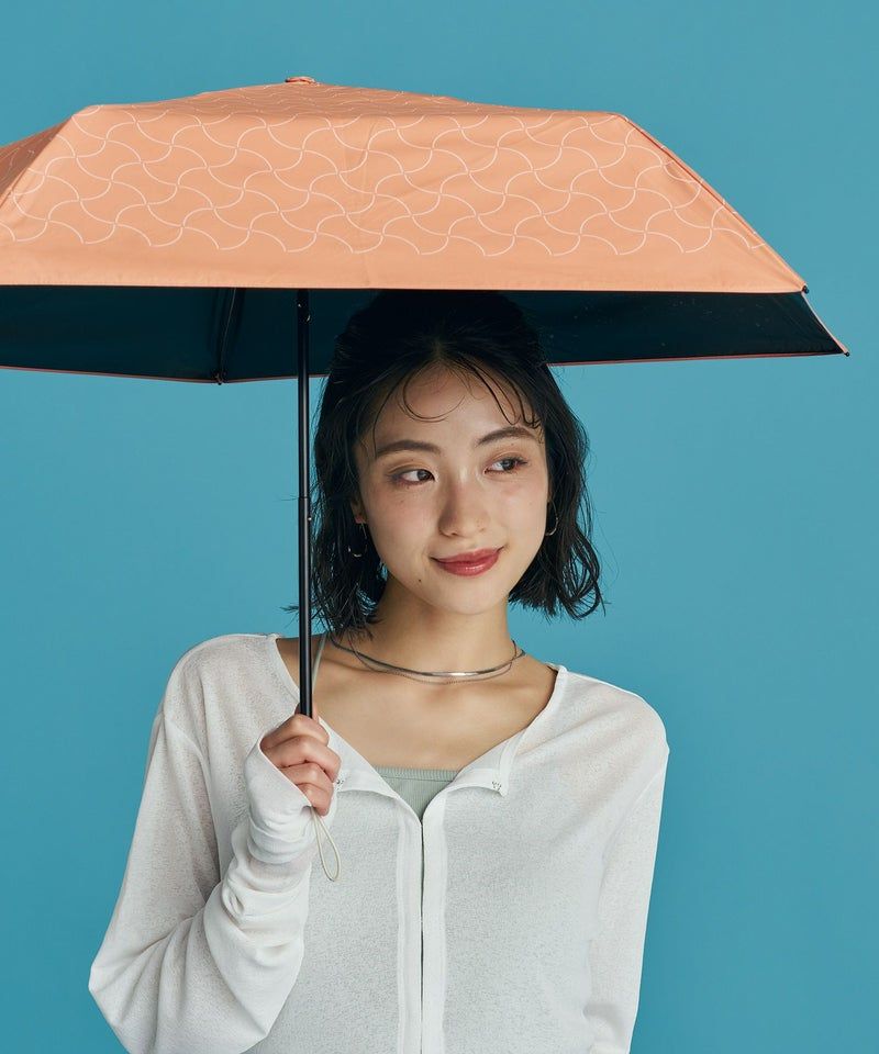 日本 Wpc. 完全遮光UV100%極輕折傘/ Japanese Modern Orange