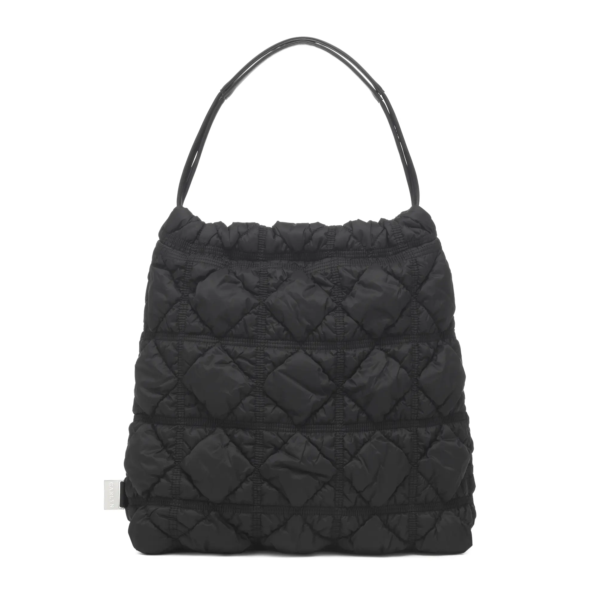 【CARLYN】TWEE SOFT 雲朵肩背束口包 H73308010｜3色任選/ BLACK