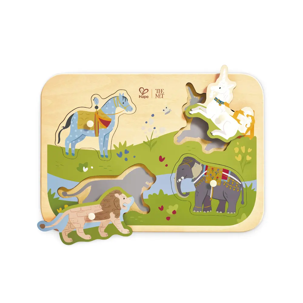 德國Hape MET趣味動物造型手抓板