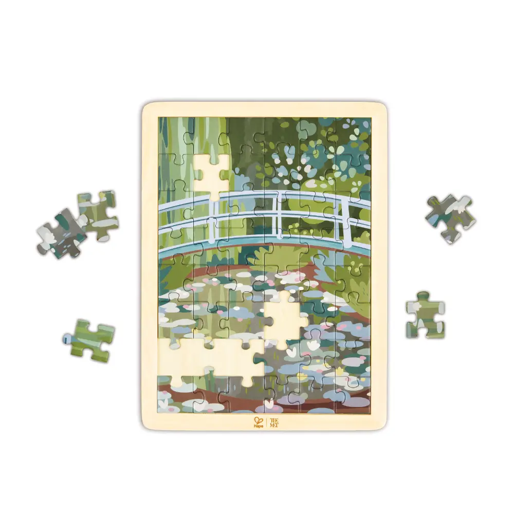 德國Hape MET拼圖-莫內睡蓮