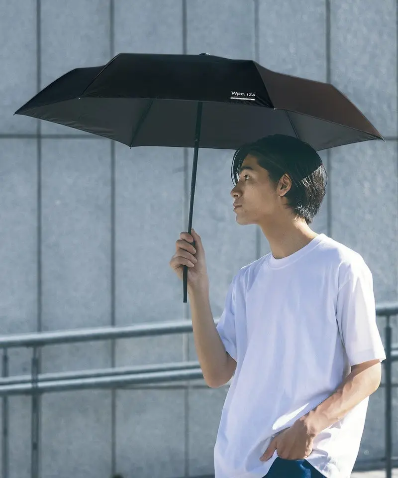 日本 Wpc. IZA 完全遮光UV100%自動折傘/ Automatic & Safe Black
