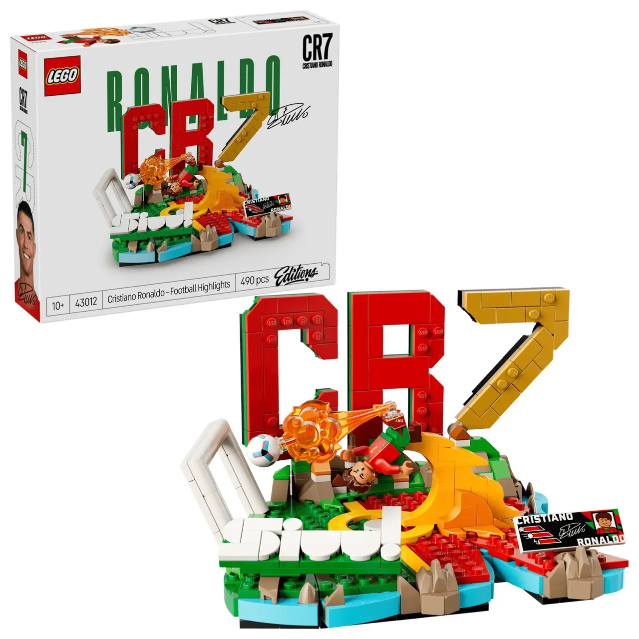 LEGO樂高積木/ Edition/ 43012/ Cristiano Ronaldo/ 足壇焦點