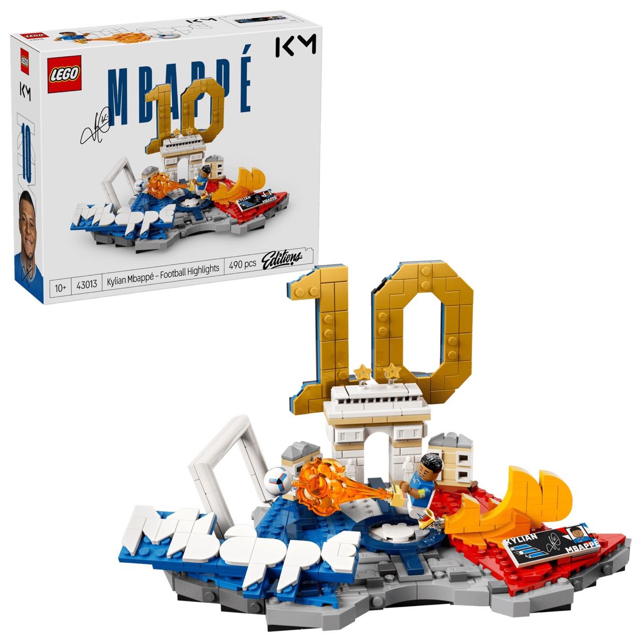 LEGO樂高積木/ Edition/ 43013/ Kylian Mbappé/ 足壇焦點