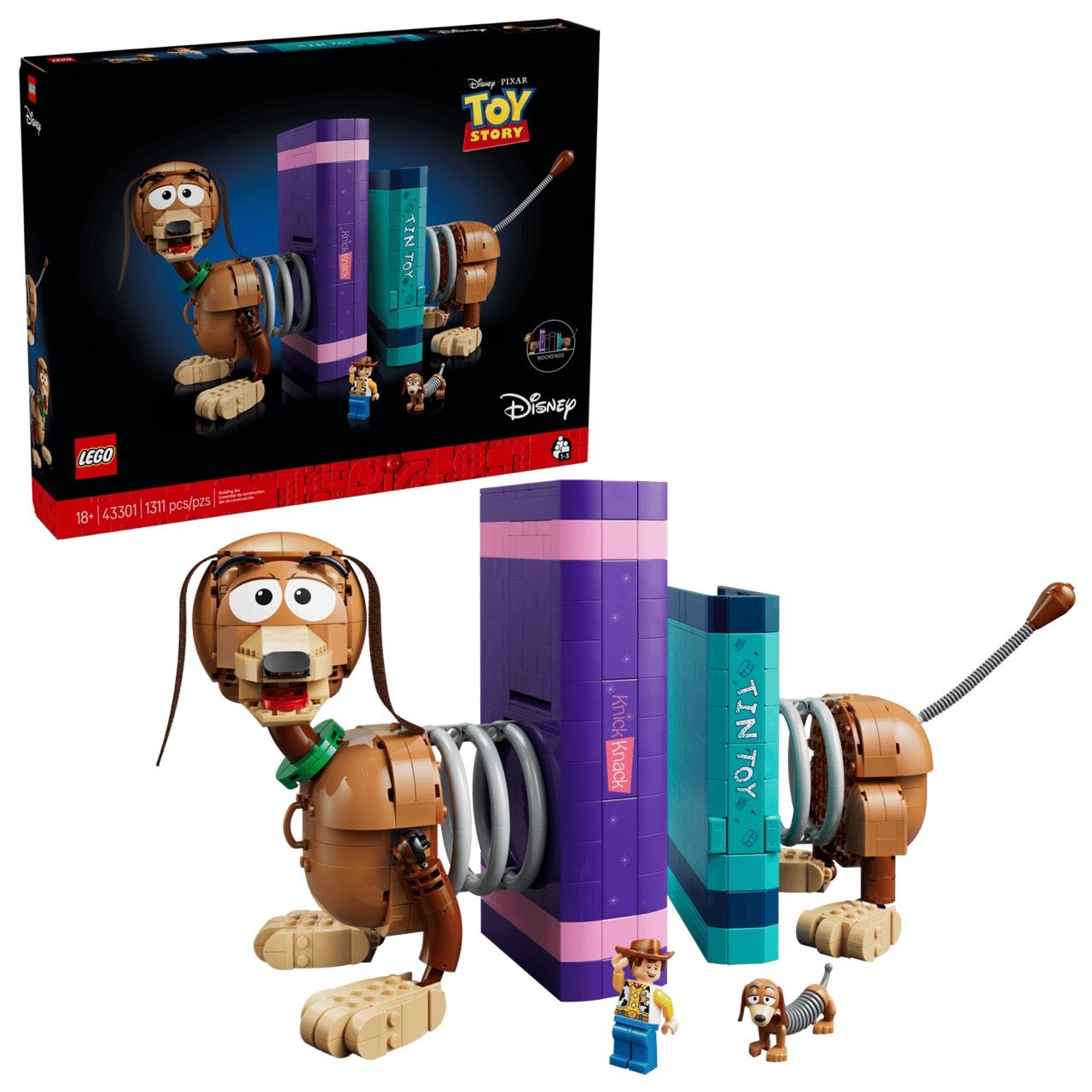 LEGO樂高積木/ 迪士尼/ 43301/ 玩具總動員彈簧狗書擋