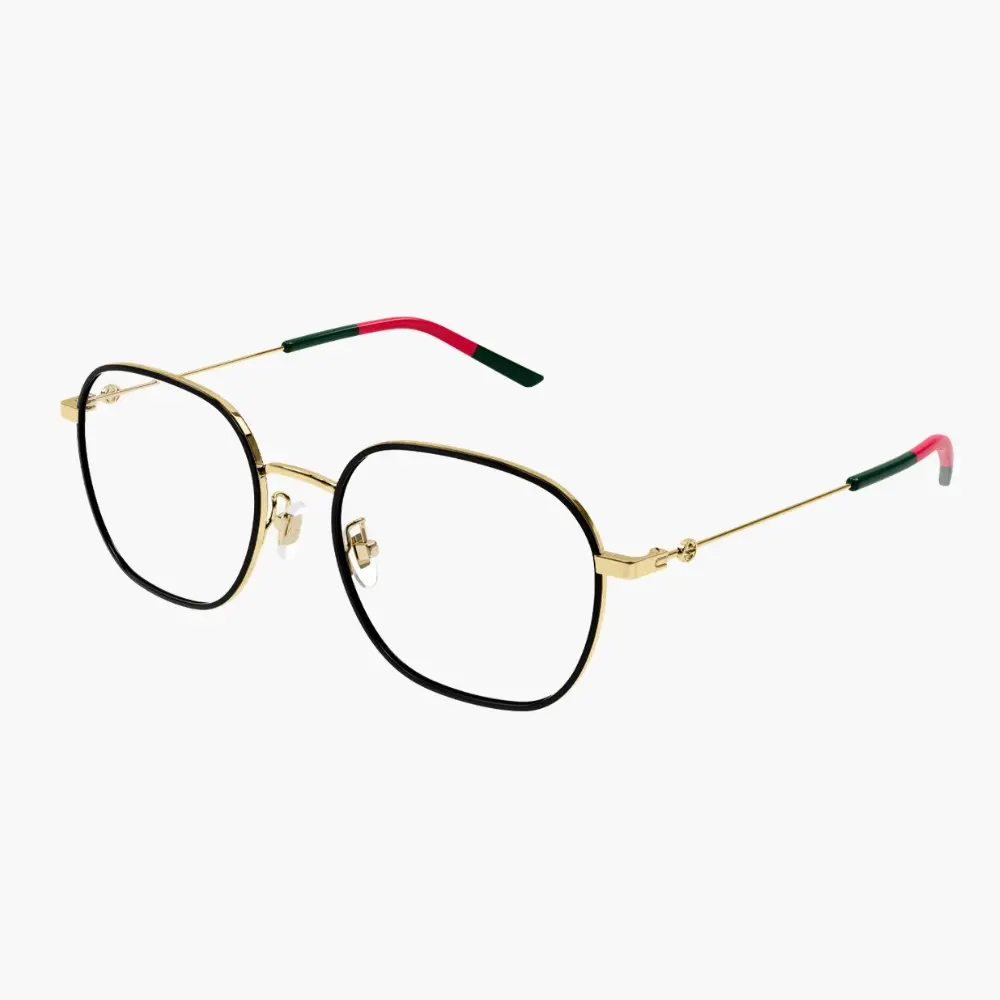 GUCCI｜GG1198OA-001 不規則金屬光學眼鏡/ 公司貨