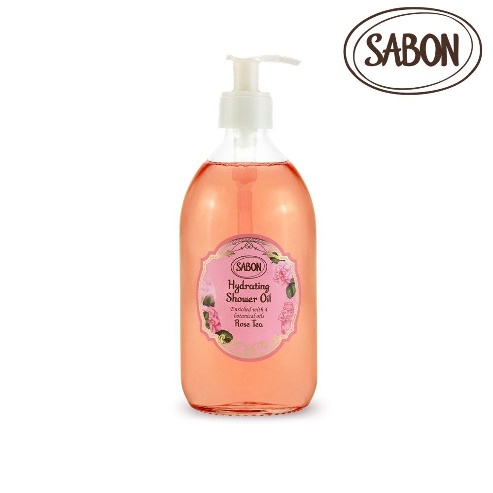 SABON 輕潤沐浴油/ 玫瑰茶語/ 500ml