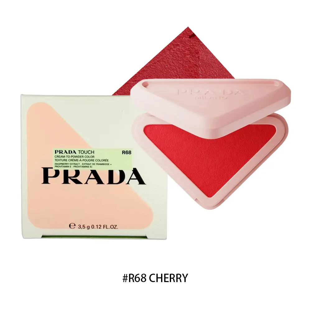 PRADA Touch 輕霧暈染腮紅 3.5g/平行輸入/ R68 CHERRY