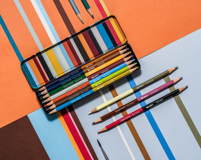 CARAN D'ACHE Paul Smith ED.5雙色鉛筆組