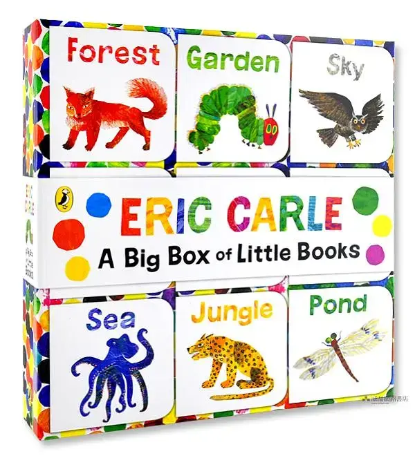 The World of Eric Carle: Big Box of Little Books (9冊合售)