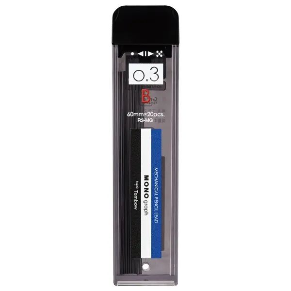 Tombow Mono Graph One 0.3自動筆芯/ B/ 標準