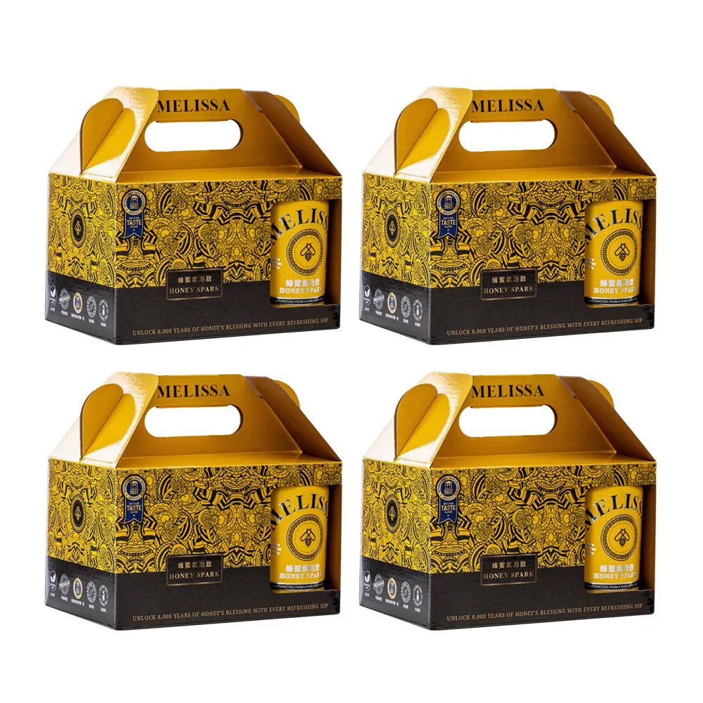【Melissa】蜂蜜氣泡飲330mlx24瓶(6入裝X4盒)