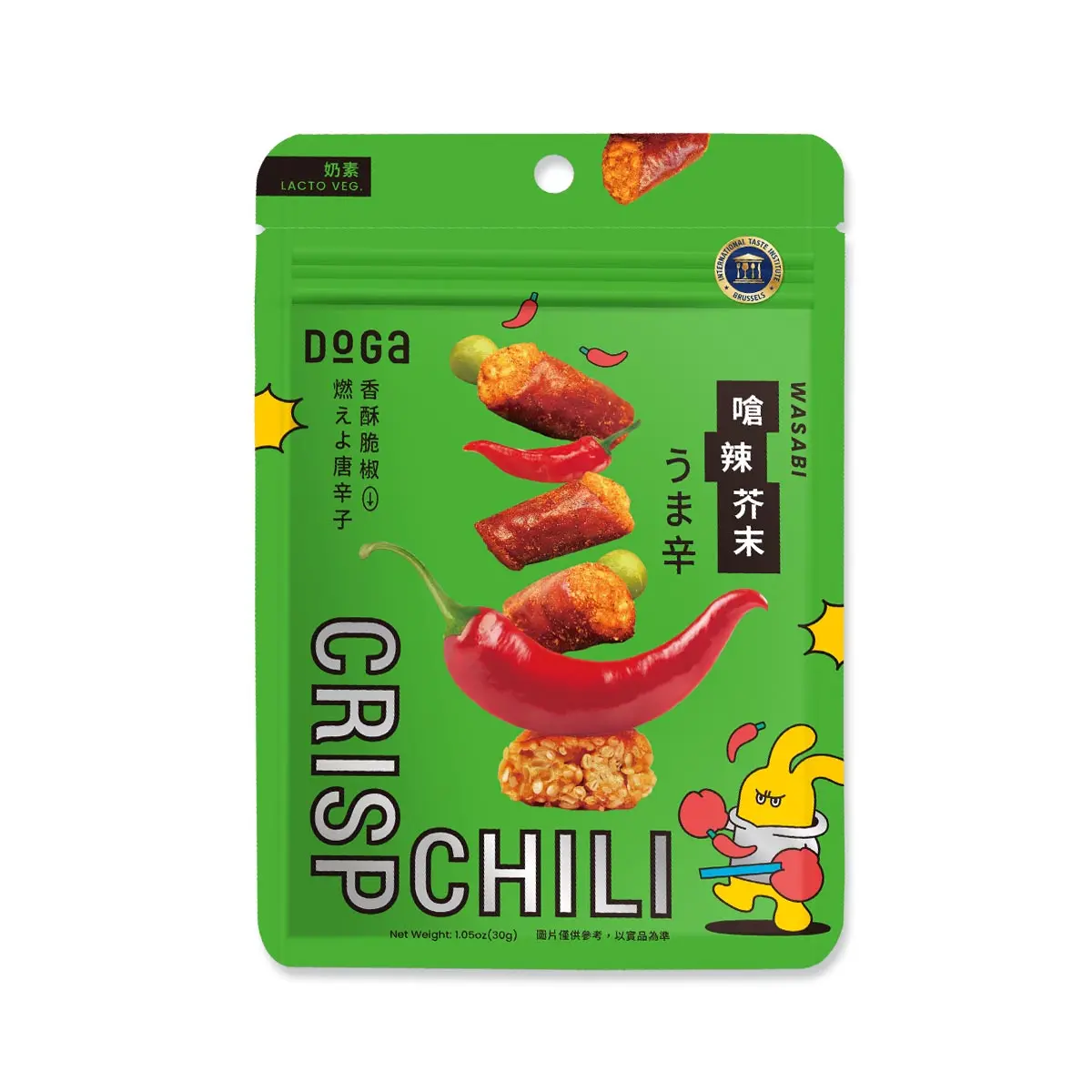 DoGa 2.0香酥脆椒/ 嗆辣芥末/ 奶素/ 獨享包