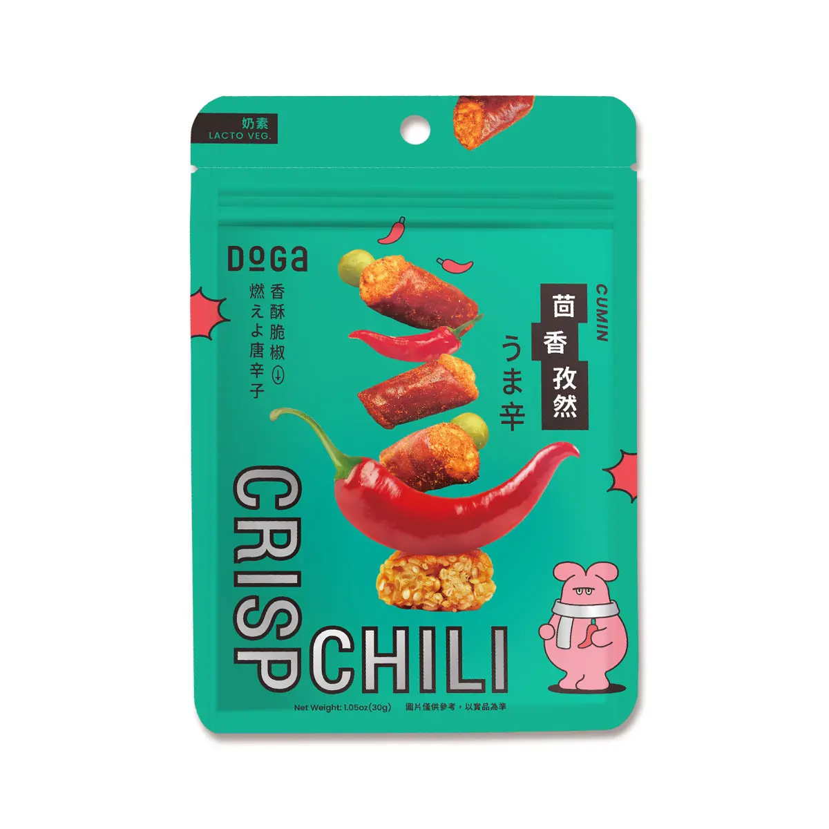 DoGa 2.0香酥脆椒/ 茴香孜然/ 奶素/ 獨享包