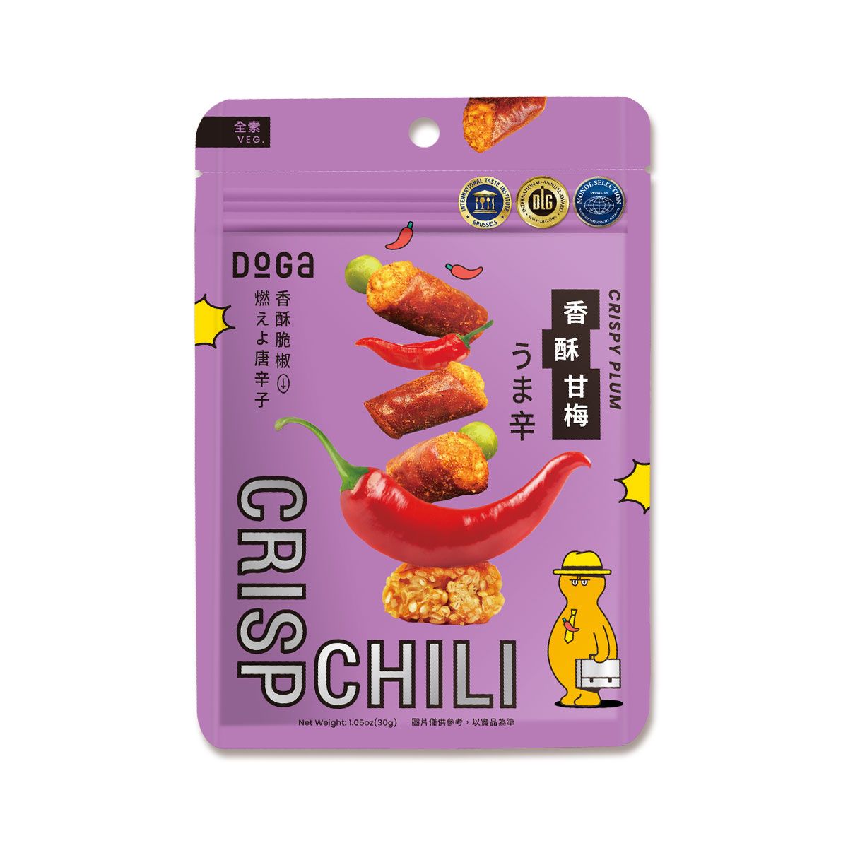 DoGa 2.0香酥脆椒/ 香酥甘梅/ 全素/ 獨享包