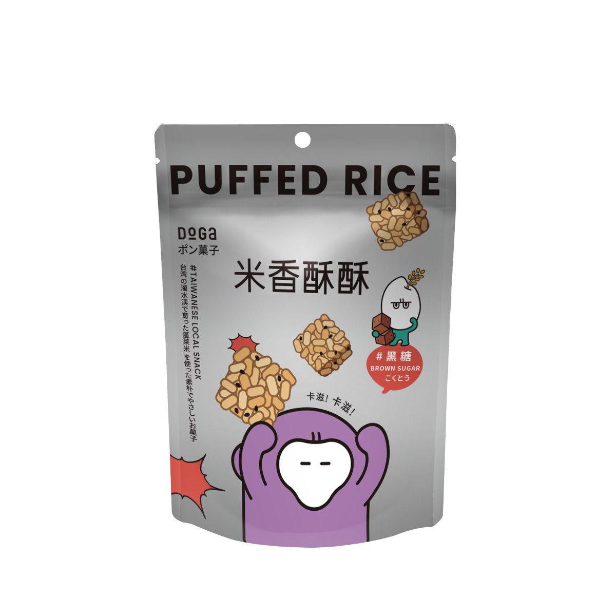 DoGa米香酥酥/ 黑糖
