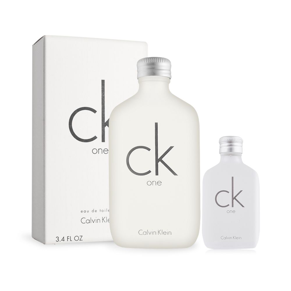 Calvin Klein CK ONE中性淡香水 經典限定雙享組(100ml+15ml 隨行瓶)-平行輸入