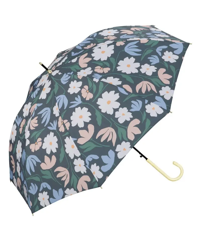 日本 Wpc. 晴雨兩用 UV80%長傘/ Polku Charcoal