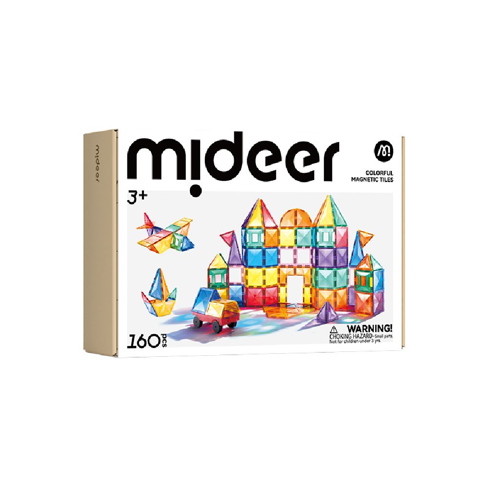 MiDeer多彩透光磁力片/ 160片