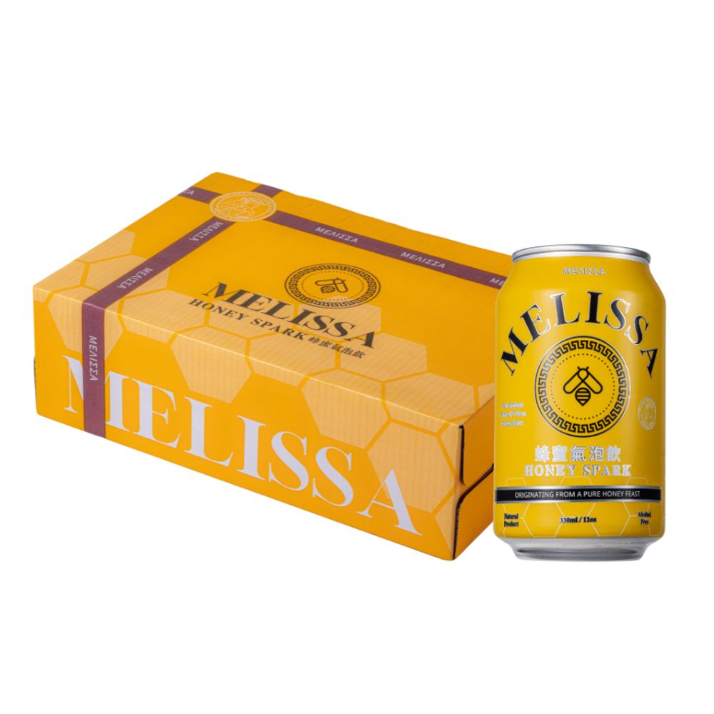【Melissa】蜂蜜氣泡飲330mlx24瓶/箱