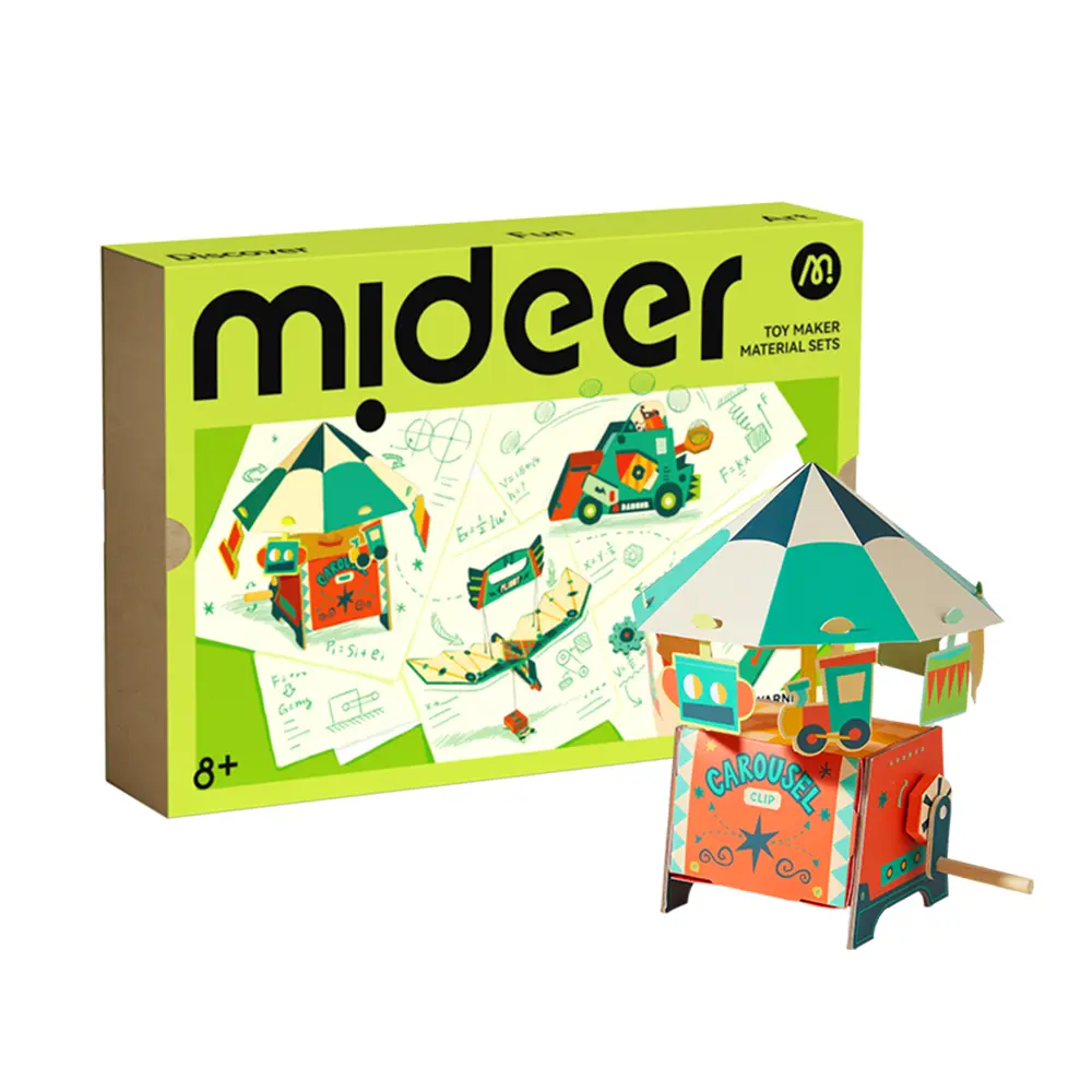 MiDeer摺紙藝術DIY遊戲組/ 力學原理