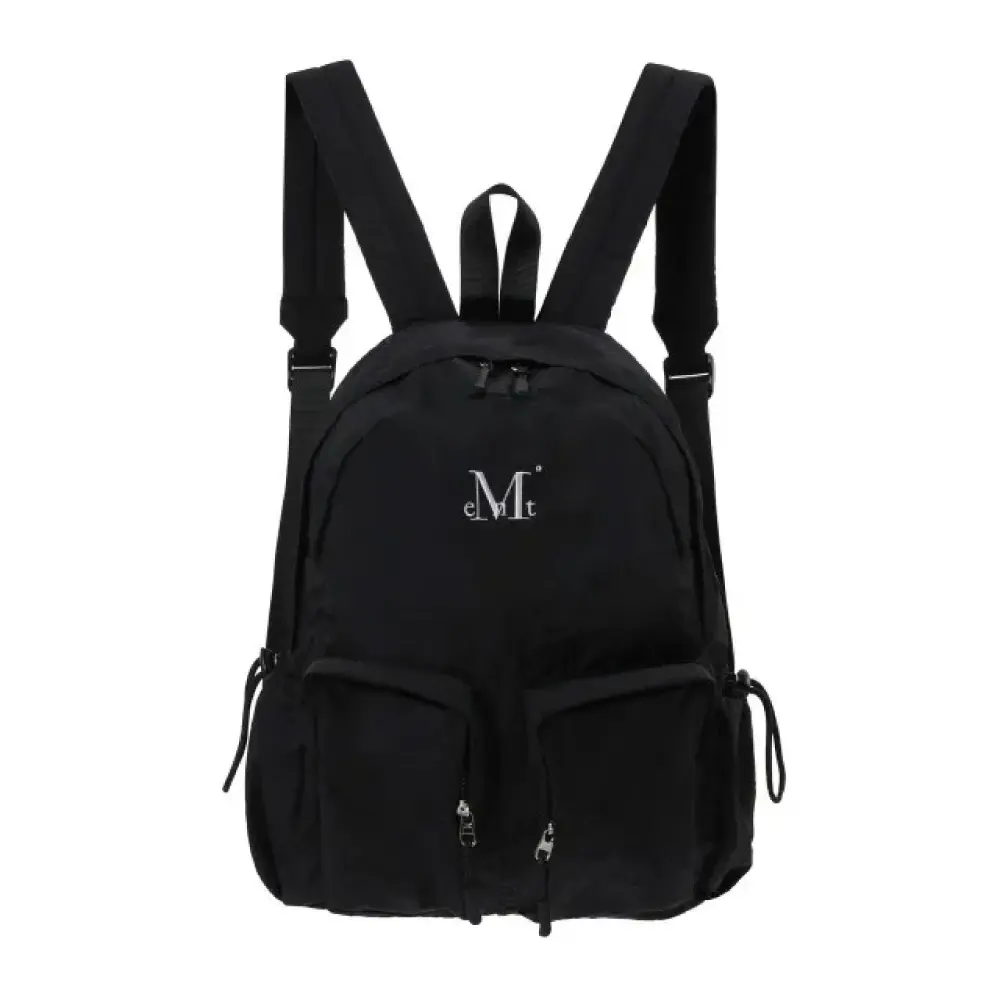 韓國 MUCENT RION BACK PACK 多口袋輕量後背包 黑色Black
