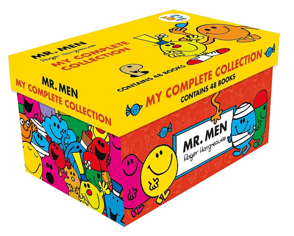 永不退時的經典之作！奇先生故事集➤Mr. Men My Complete Collection Box Set (48冊合售)