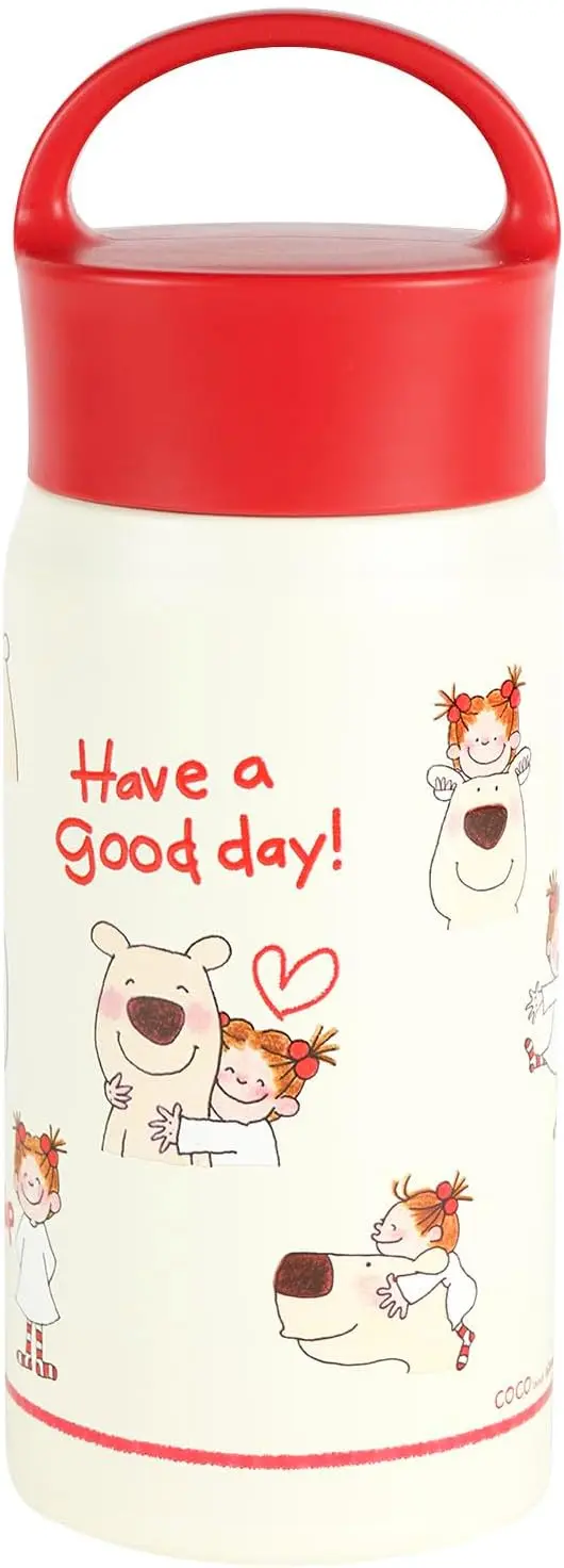 日本 Greeting Life 不鏽鋼水壺/ 350ml/ COCO