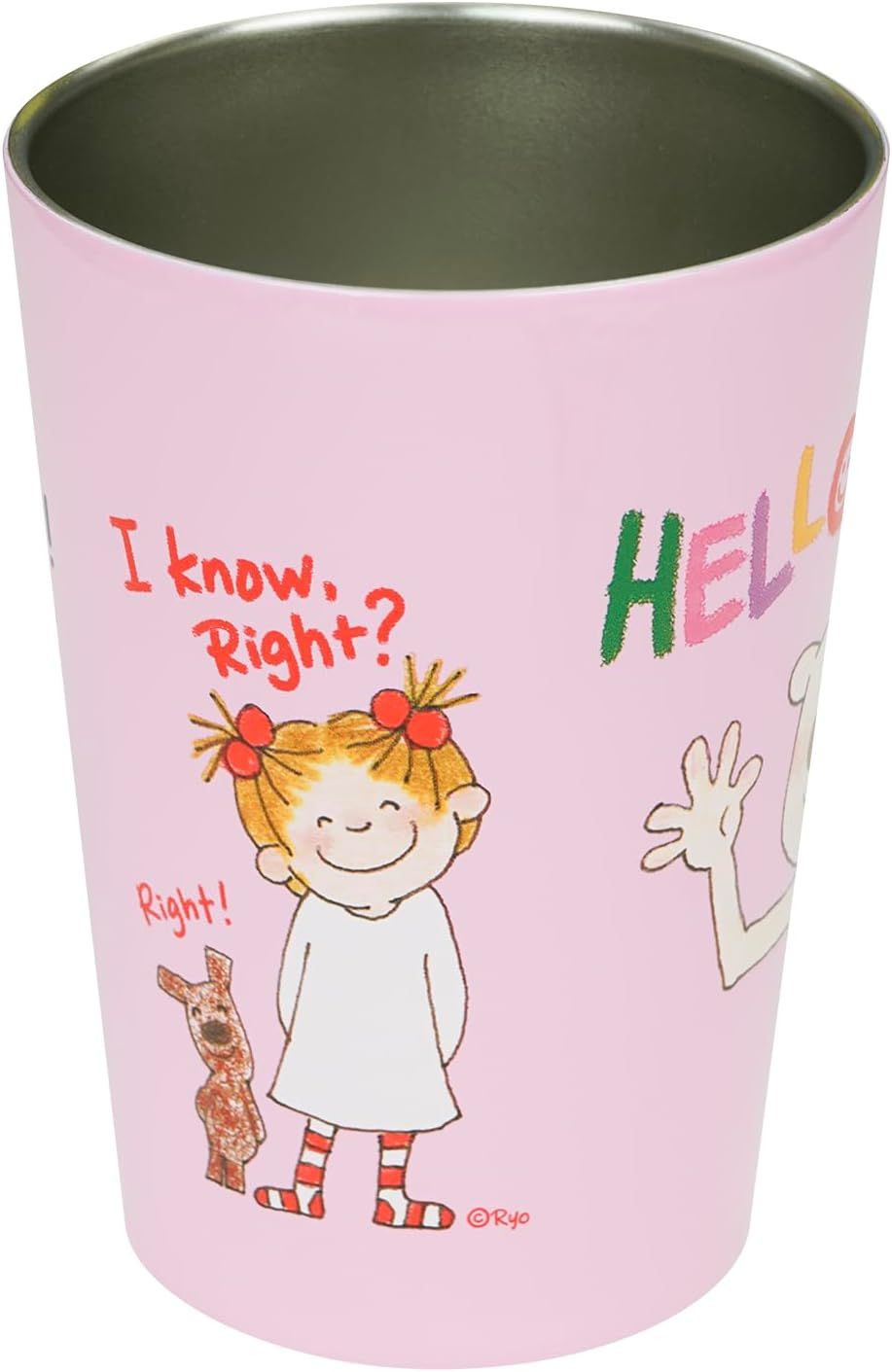 日本 Greeting Life 不鏽鋼隨行杯/ 460ml/ COCO