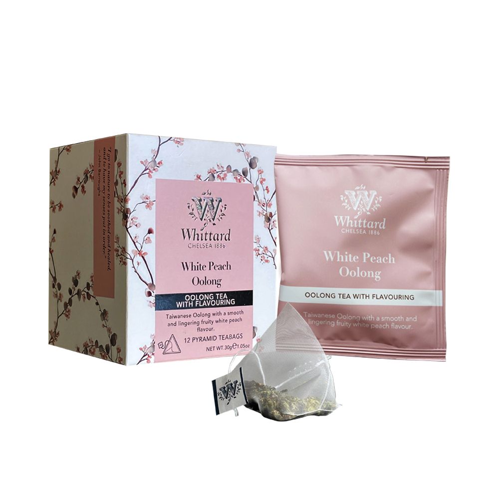 Whittard 白桃風味烏龍茶-12入茶包