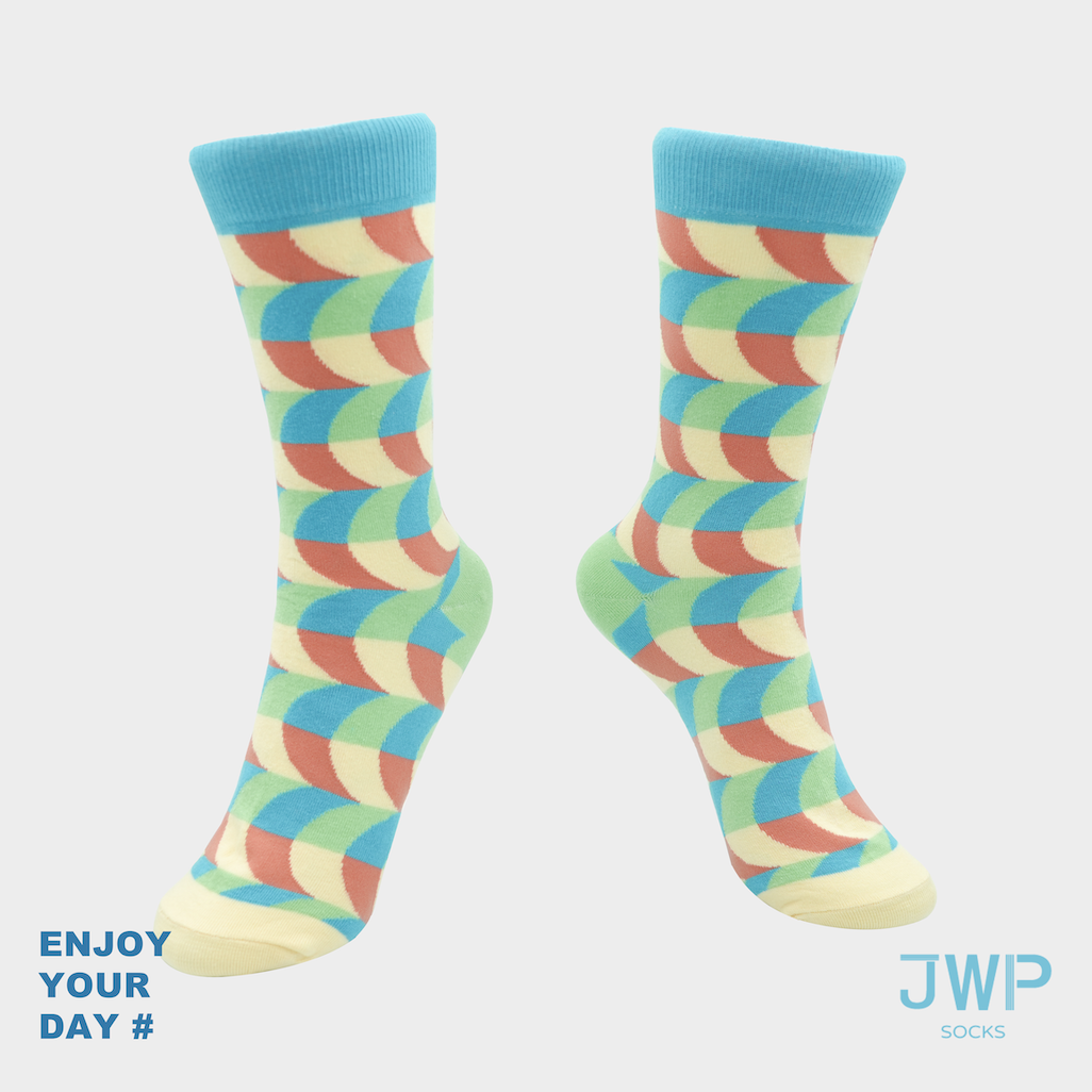 JWP socks中筒襪/ 聖誕假期/ 成人款