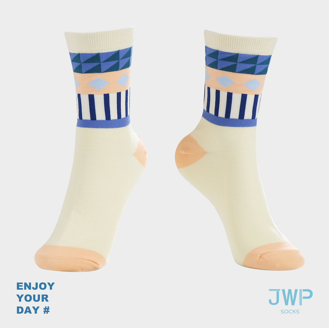 JWP socks中筒襪/ 瑪雅探險/ 成人款