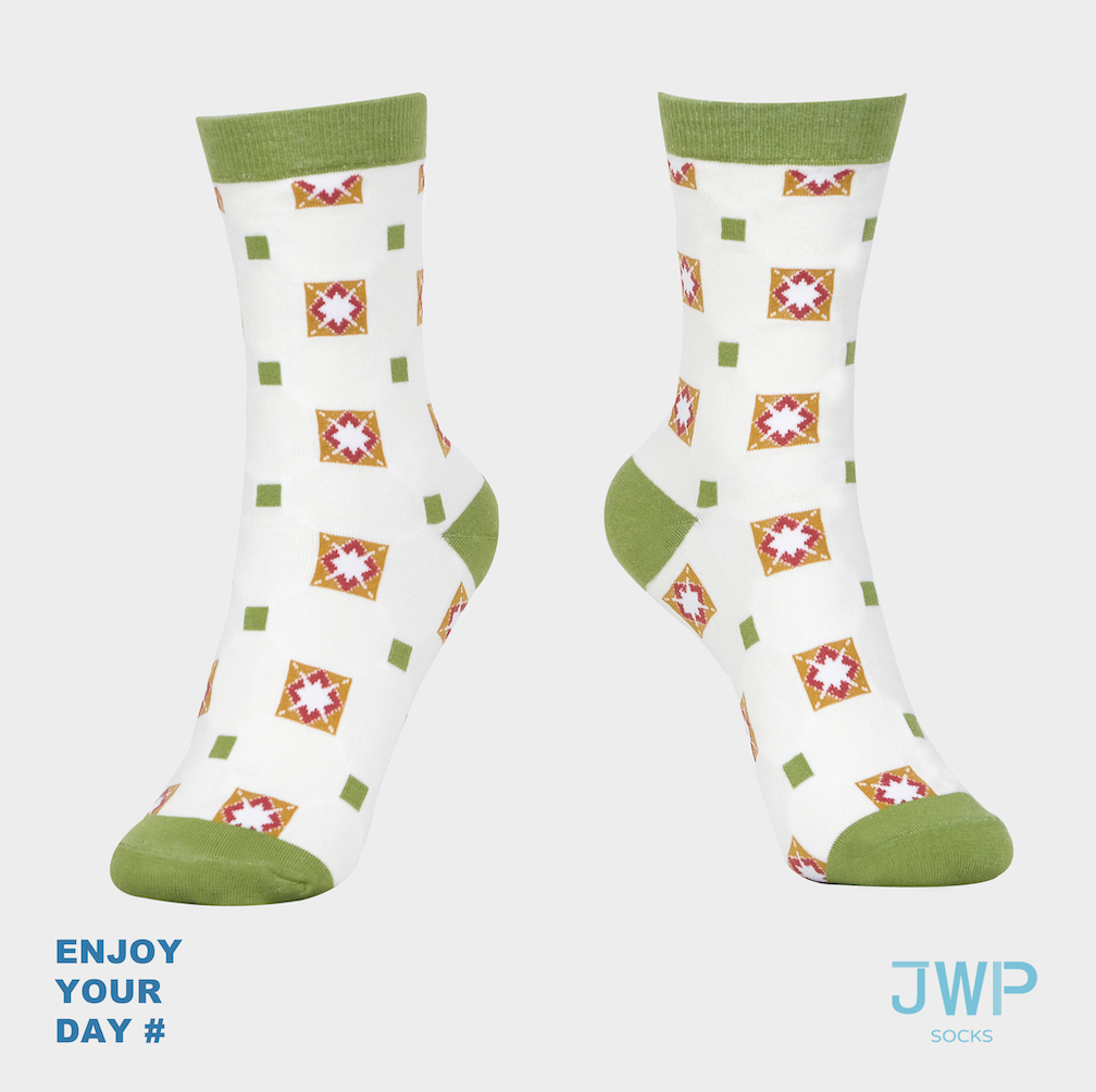 JWP socks中筒襪/ 夏日嫵媚/ 成人款