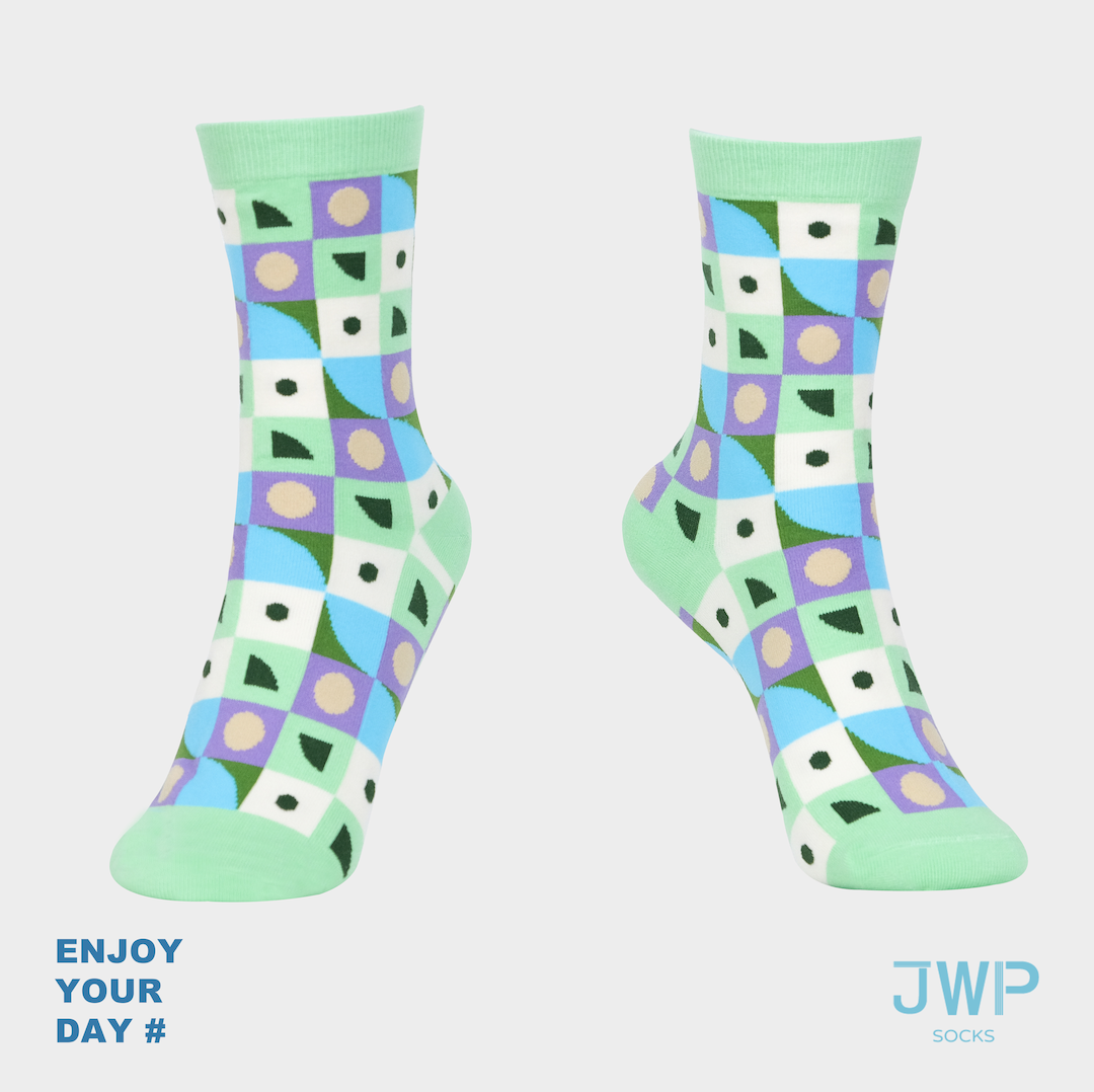 JWP socks中筒襪/ 大地狂想曲/ 成人款