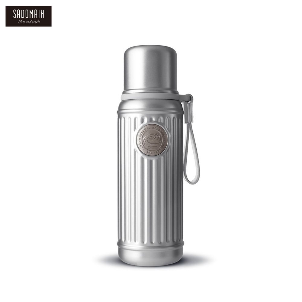 【仙德曼SADOMAIN】星曜極度保溫瓶 600ml/ 銀