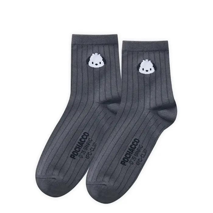 【ONEDER旺達棉品】/ 三麗鷗 史奴比 大耳狗涼感中筒襪/ 帕恰狗-01/ 22-26