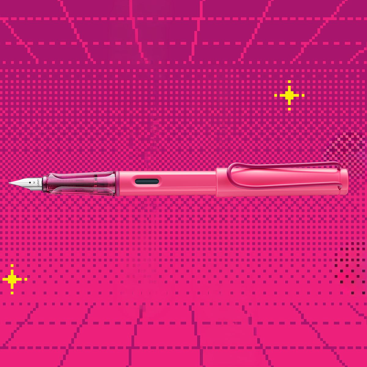 LAMY Safari狩獵者鋼筆/ 2026限量/ Neonpink霓虹粉