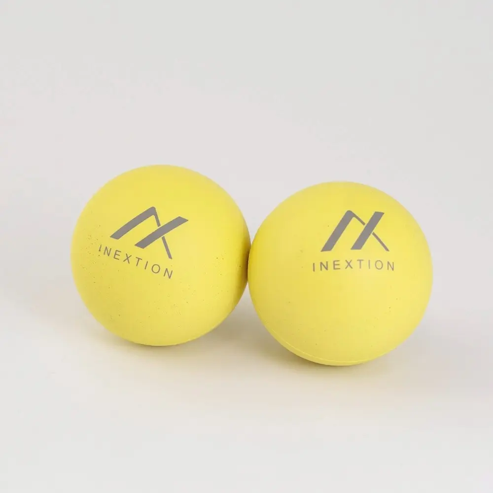 【INEXTION】Therapy Balls 筋膜按摩療癒球 - 泡泡糖新色版 (2入)/ 晨曦黃 50D (2入)