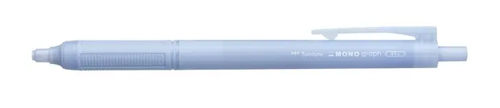 Tombow MONO graph Lite中性筆/ 0.5/ 乳藍色