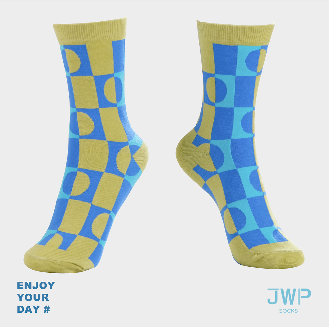JWP socks中筒襪/ 熱帶風情/ 成人款