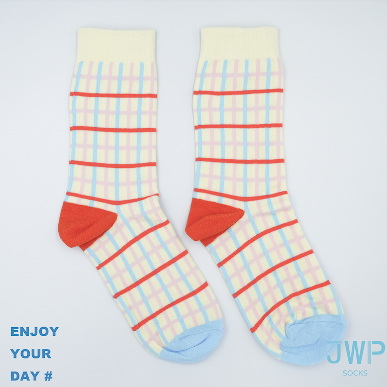 JWP socks中筒襪/ 假日野餐/ 成人款
