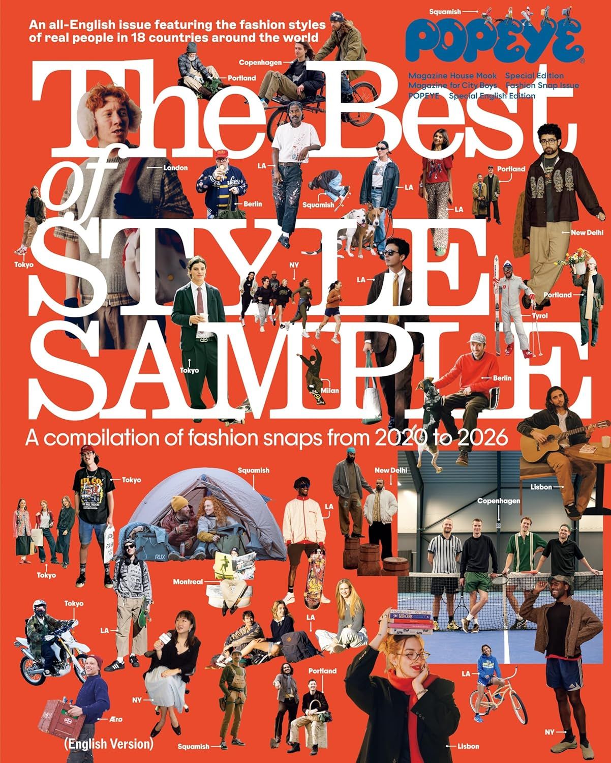 POPEYE Special English Edition The Best of STYLE SAMPLE