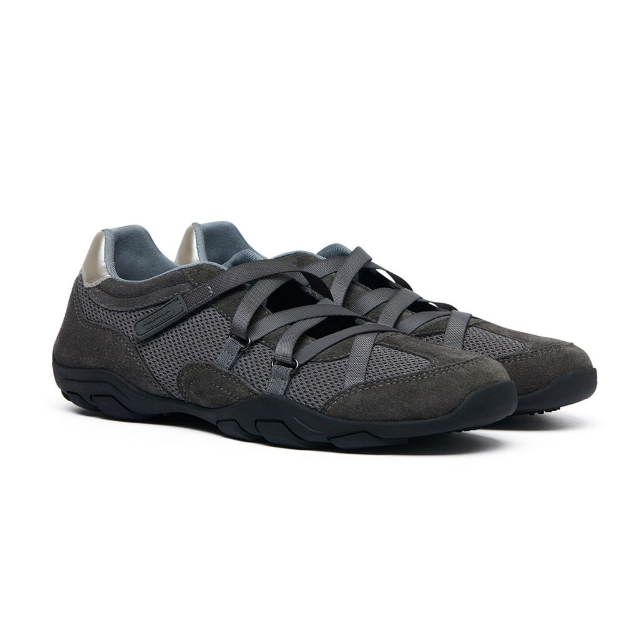 韓國 Rockfish Weatherwear ZANE X-STRAP SNEAKERS V2 交叉織帶休閒鞋/ 炭灰色 CHARCOAL/ 預購 23.5 cm