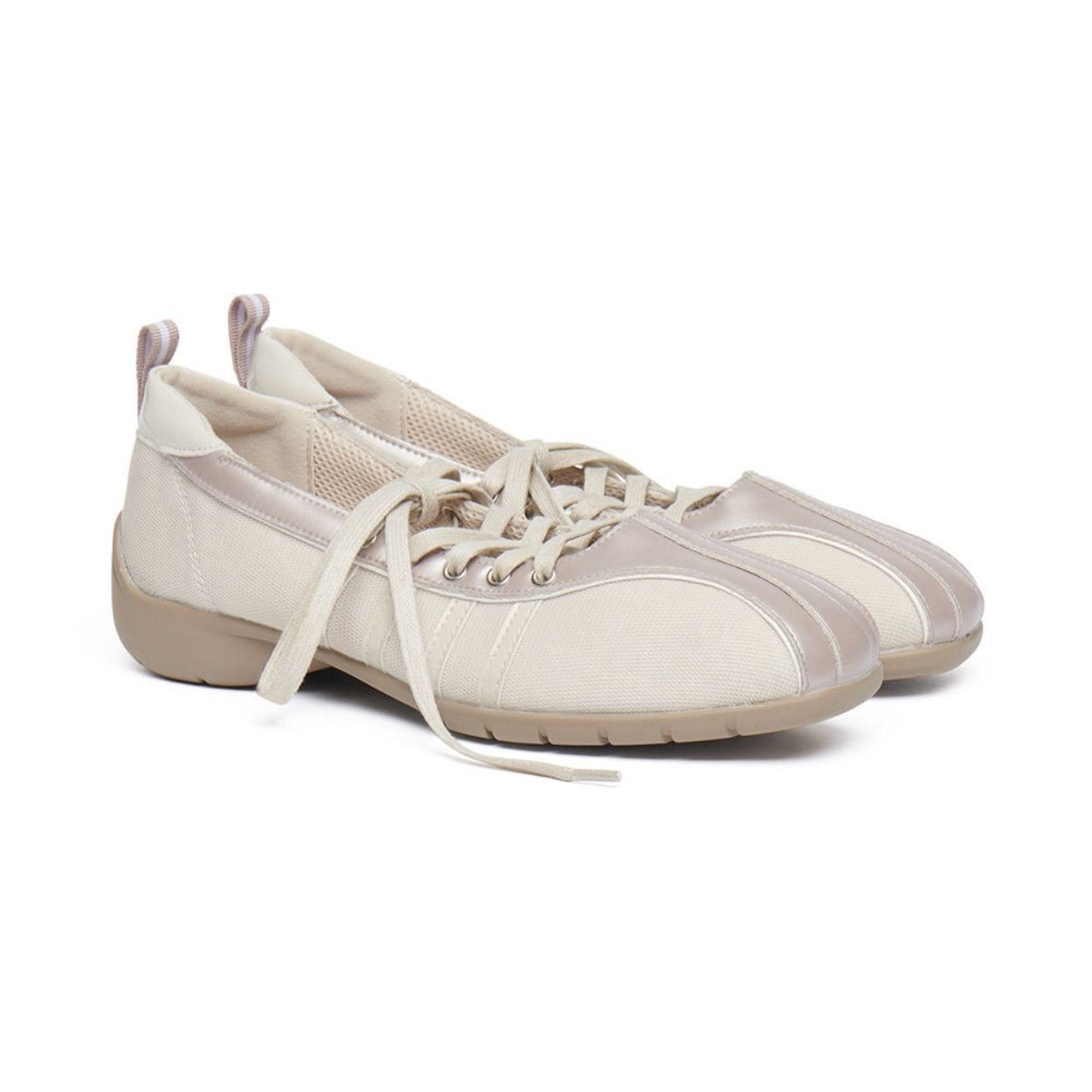 韓國 Rockfish Weatherwear BLISS LACEUP SNEAKERS 異材質綁帶休閒鞋/ 粉紅色 PINK/ 預購 24.5 cm